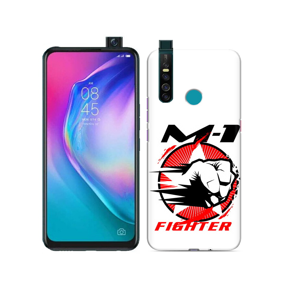 

Чехол MyPads Tocco для Tecno Camon 15 Pro единоборства М-1, Прозрачный, Tocco