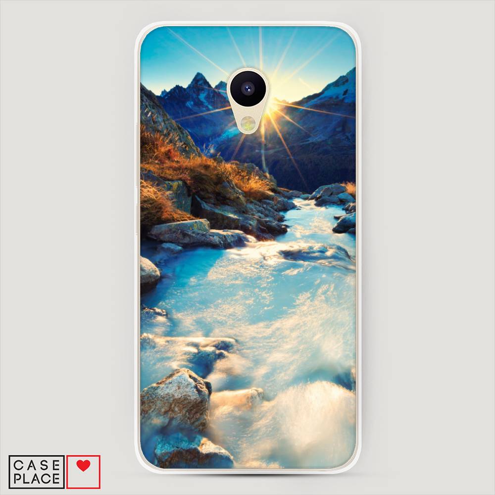 

Чехол Awog на Meizu M5c "Восход 7", Коричневый;белый;голубой, 72350-4