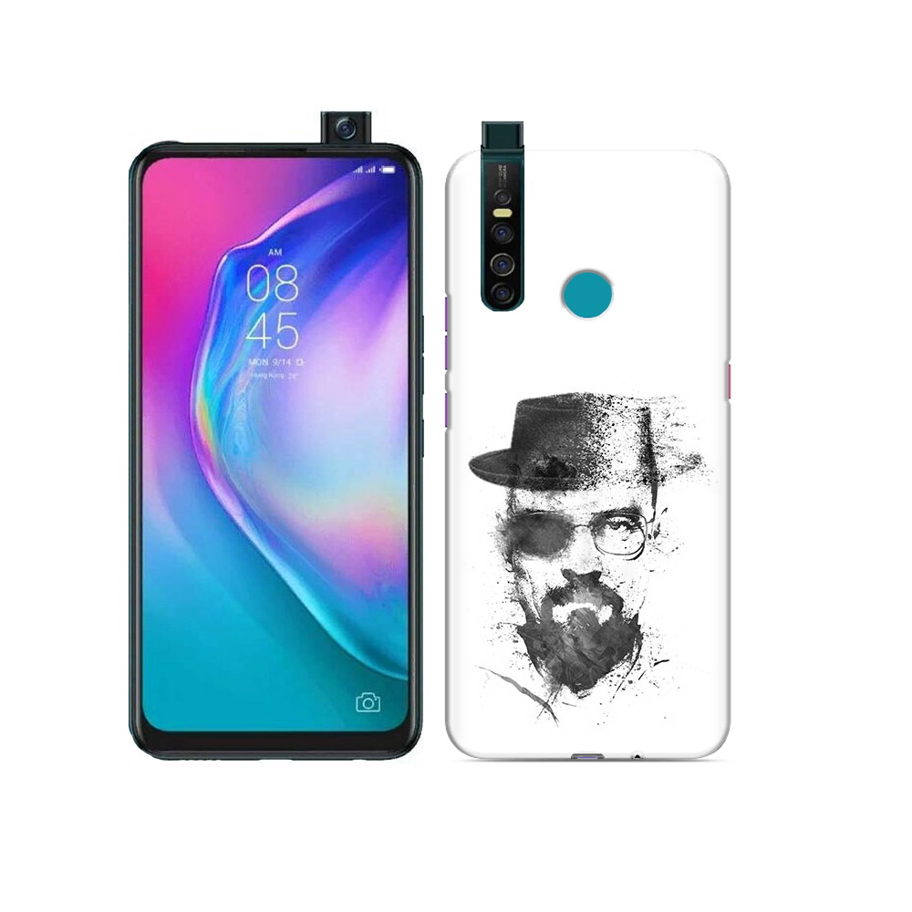 

Чехол MyPads Tocco для Tecno Camon 15 Pro загадочный человек, Прозрачный, Tocco
