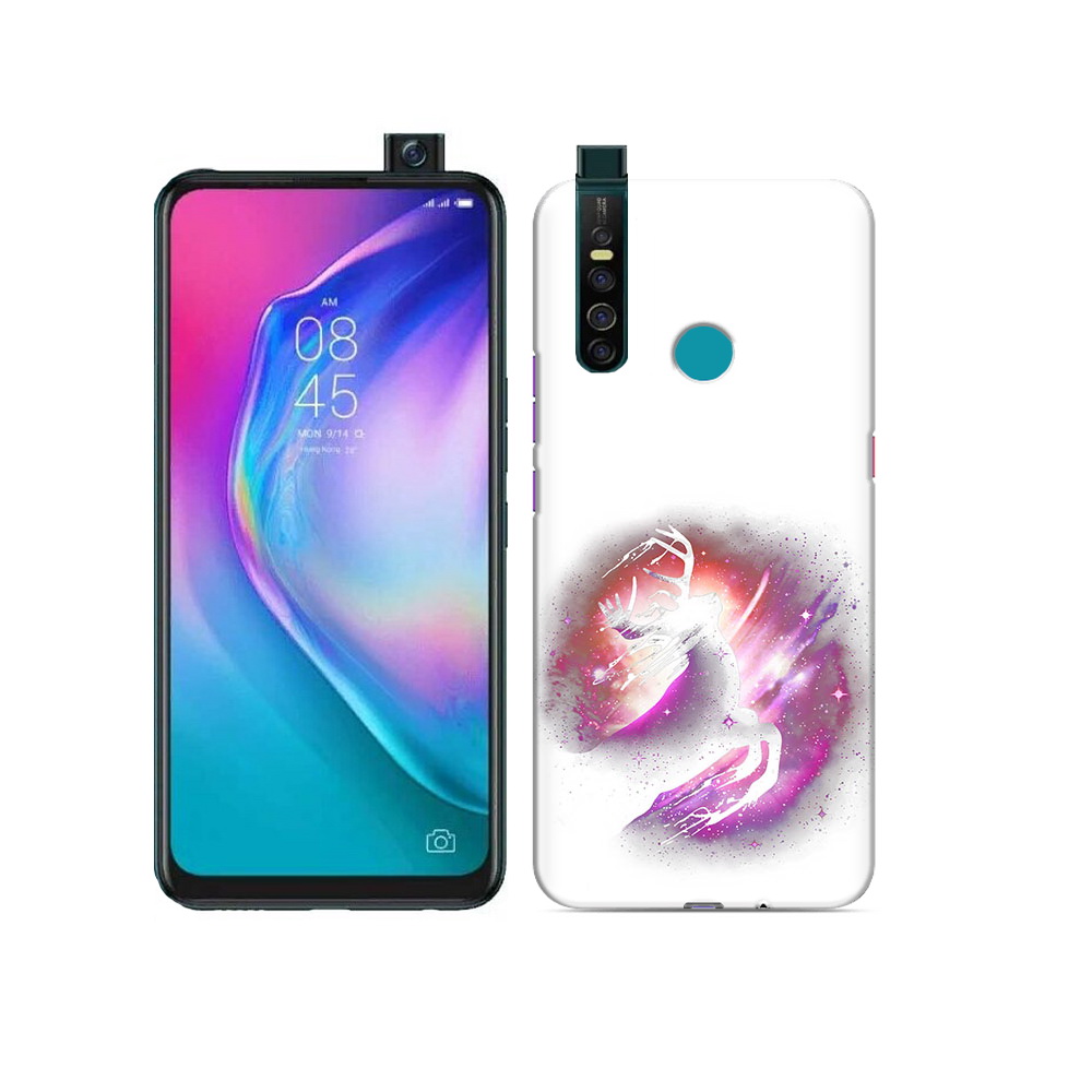 

Чехол MyPads Tocco для Tecno Camon 15 Pro звездный олень, Прозрачный, Tocco