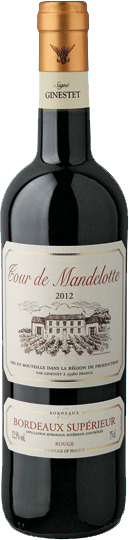 

Вино Tour de Mandelotte Bordeaux Supérieur AOC, 750 мл