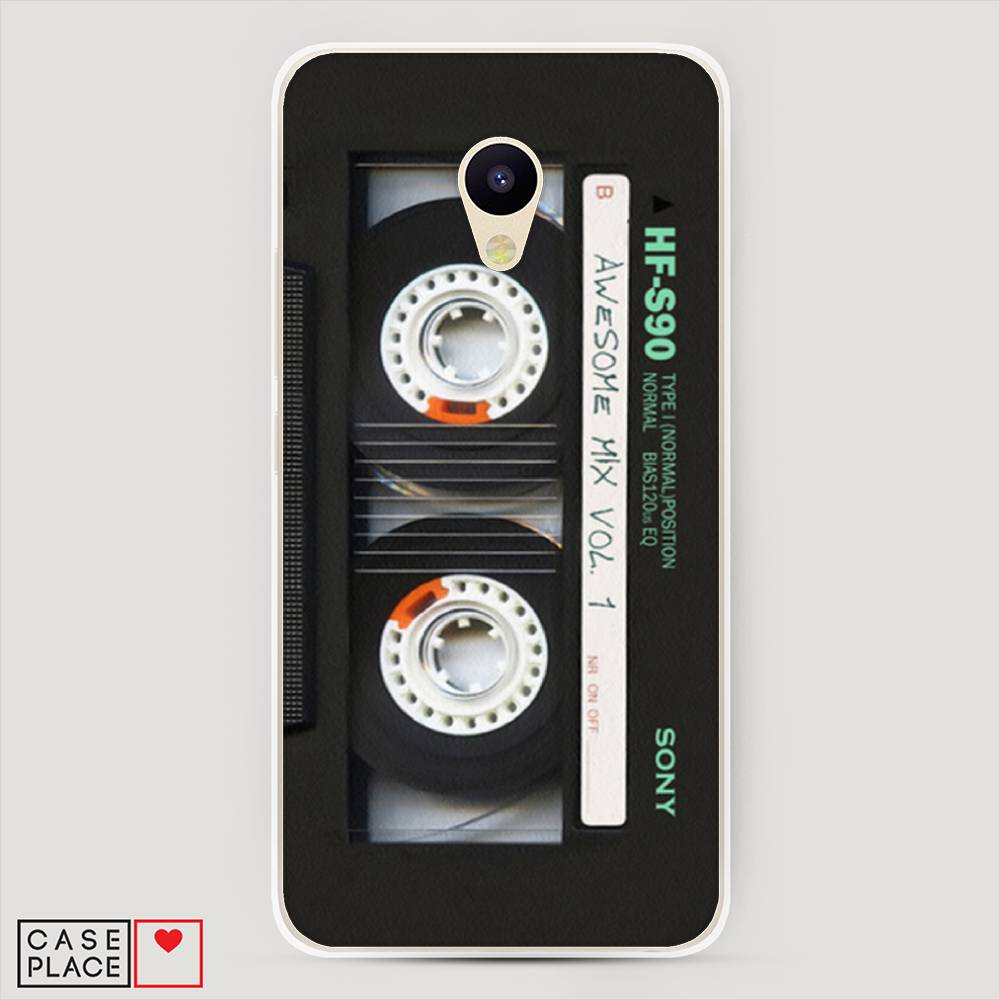 

Чехол Awog "Кассета" для Meizu M5c, 72350-10