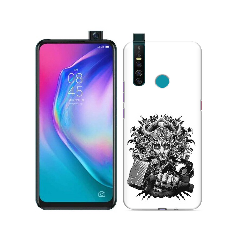 

Чехол MyPads Tocco для Tecno Camon 15 Pro злой тор, Прозрачный, Tocco