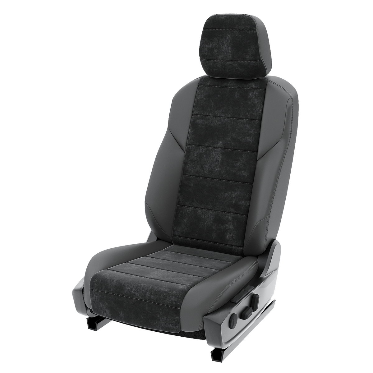 

Чехлы на сиденья Click Auto для Volkswagen Touareg 2 CA1722CF2S477 Экокожа Темно-Серый, CA1722