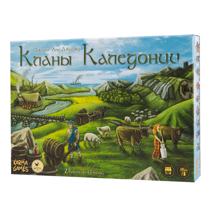 

Настольная игра Crowd Games Кланы Каледонии