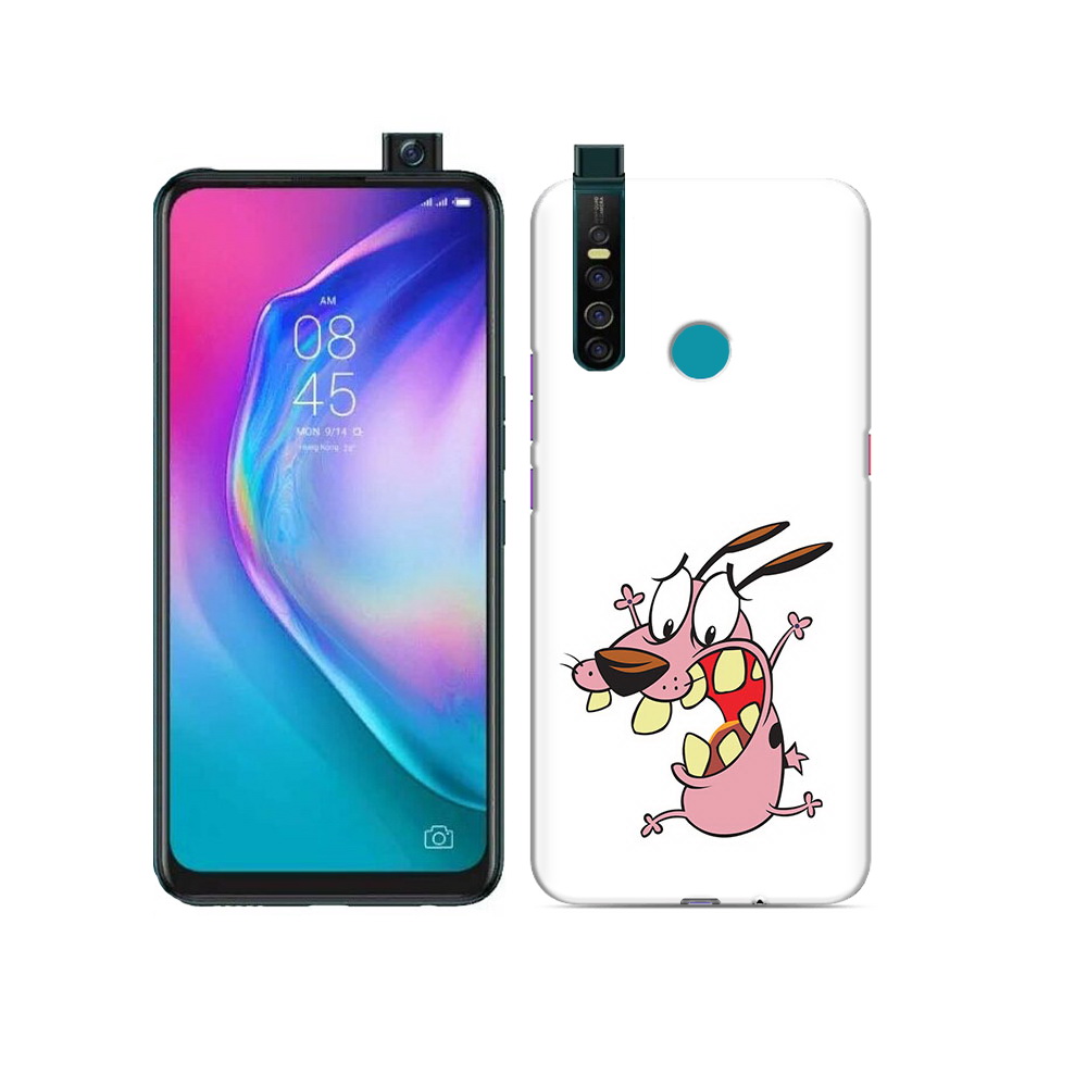 

Чехол MyPads Tocco для Tecno Camon 15 Pro зубастый бобик, Прозрачный, Tocco