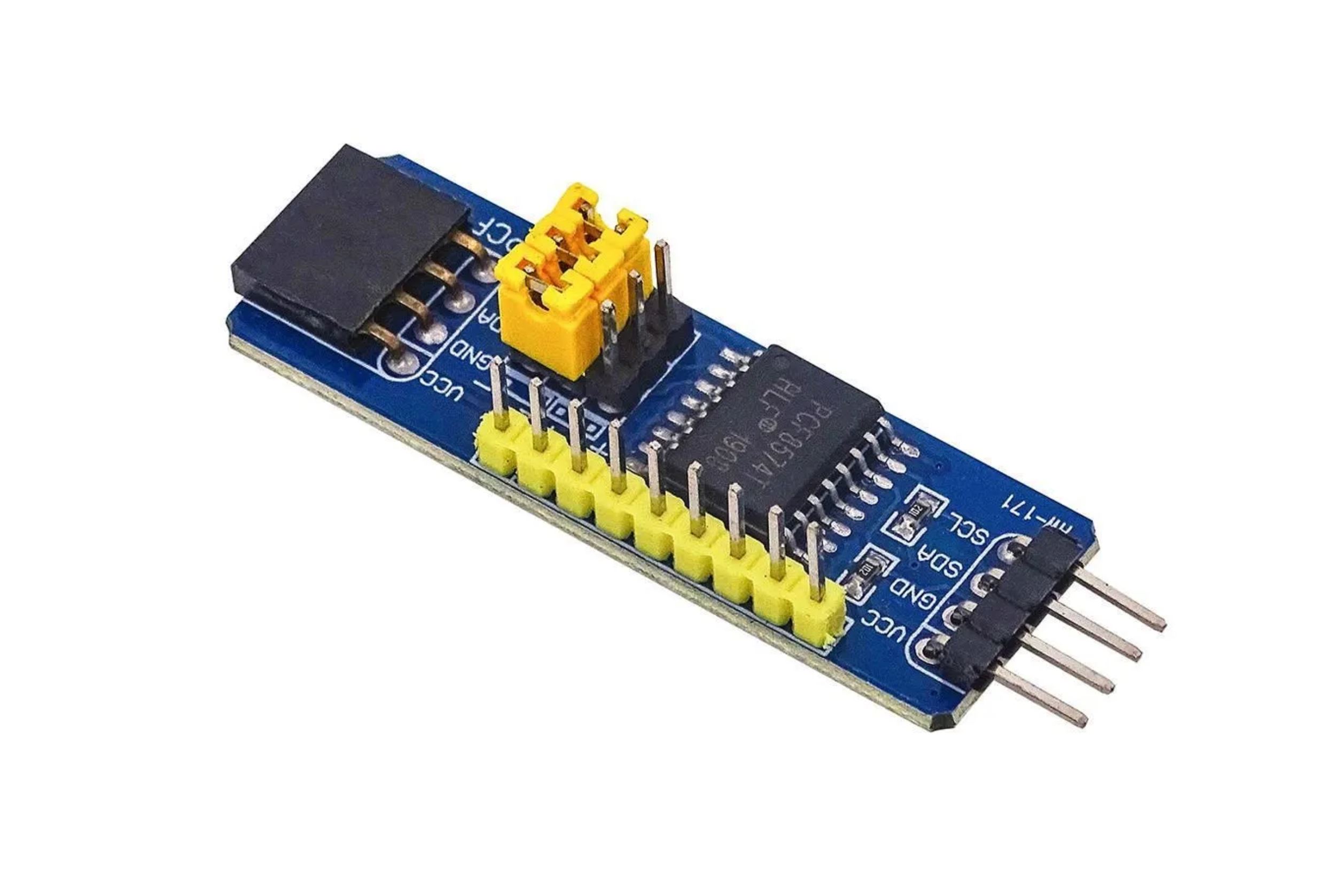

Модуль расширения GPIO портов PCF8574 (i2c 8-канальный)