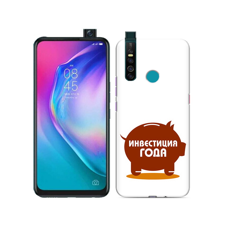 

Чехол MyPads Tocco для Tecno Camon 15 Pro инвестиция, Прозрачный, Tocco