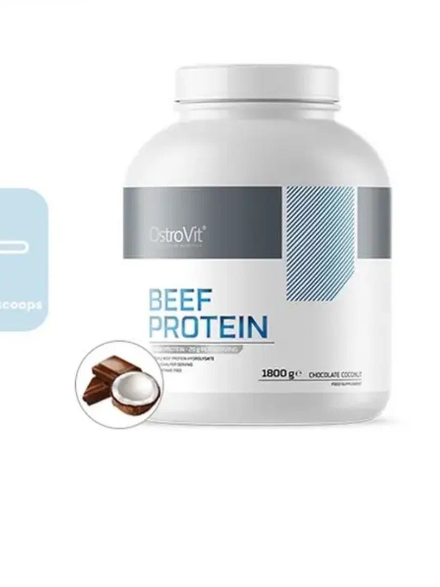 Протеин Ostrovit Beef Protein 1800 g Шоколад-кокос