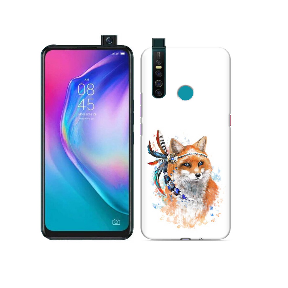 

Чехол MyPads Tocco для Tecno Camon 15 Pro инду лиса, Прозрачный, Tocco