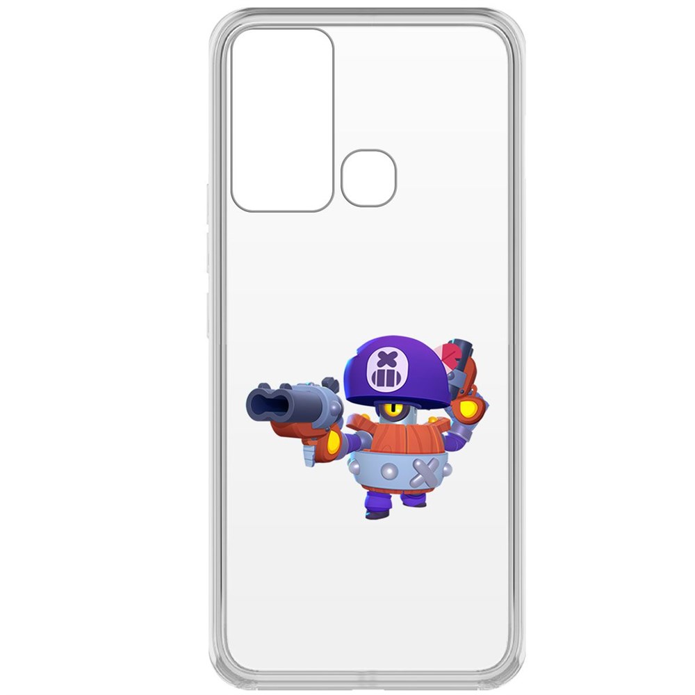 

Чехол-накладка Brawl Stars-Дэррил для Infinix Hot 12i