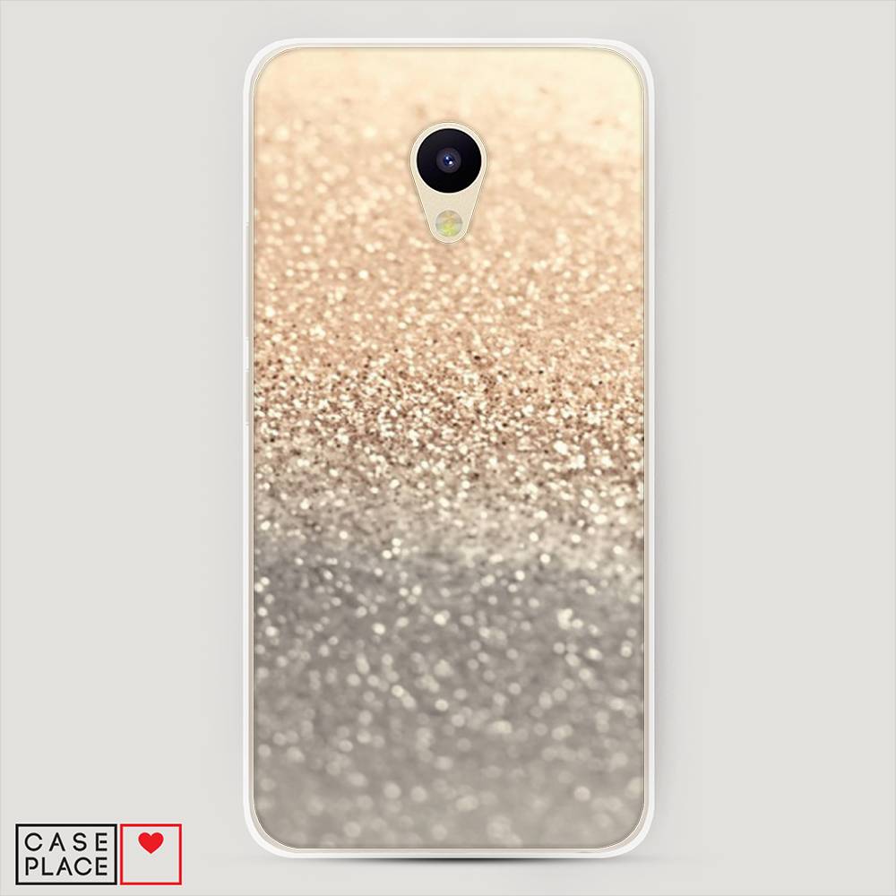 

Чехол Awog "Песок золотой рисунок" для Meizu M5c