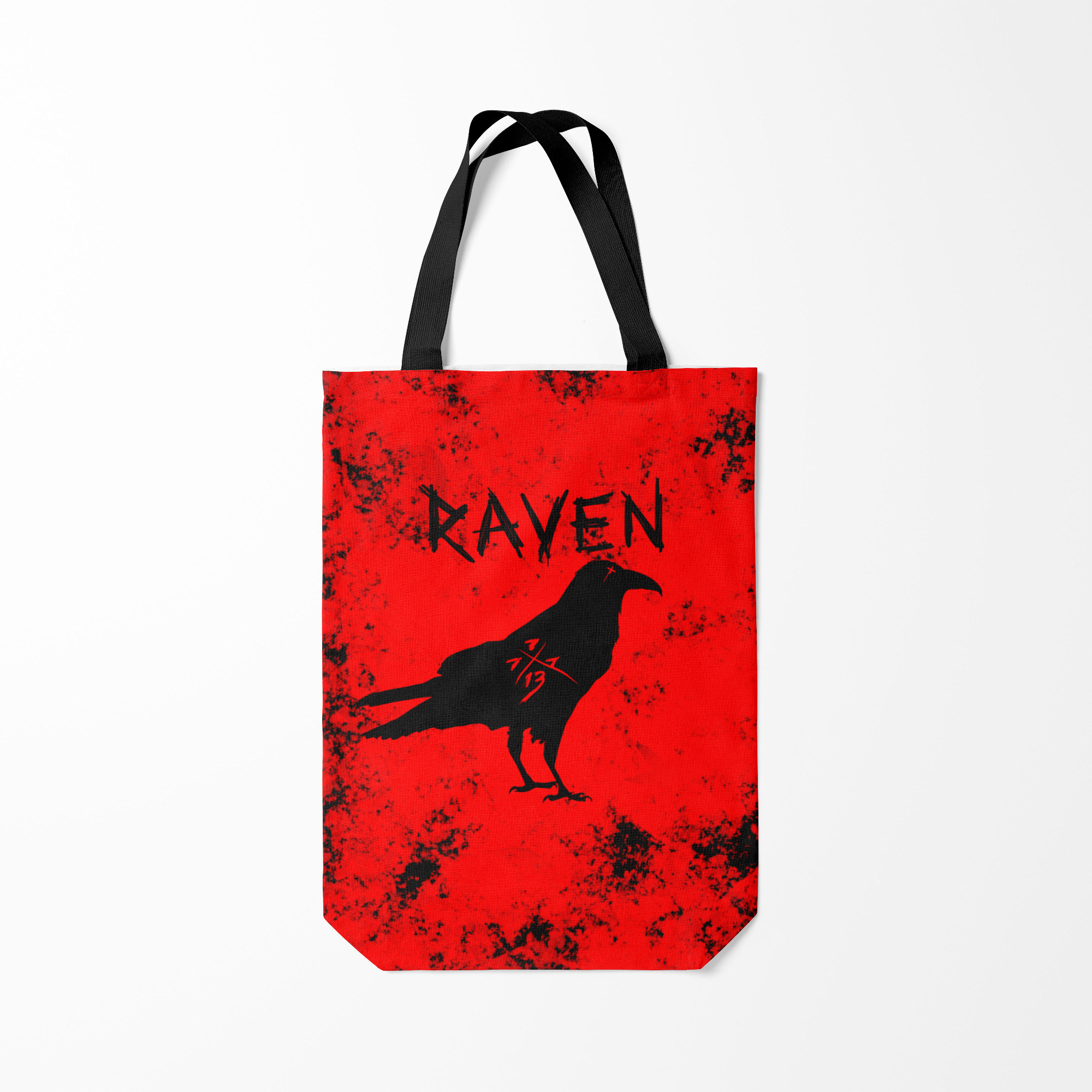 

Сумка шoппер унисекс Burnettie RAVEN, красный, RAVEN