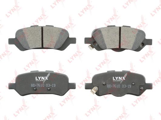 

Тормозные колодки Lynxauto BD7610