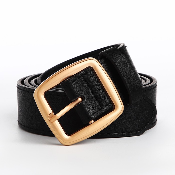 

Ремень женский NoBrand 10103786 черный, 102 см
