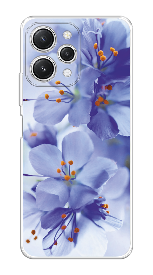 

Чехол Homey на Xiaomi Redmi 12 "Фиолетовые цветки", Фиолетовый;синий, 319250-1