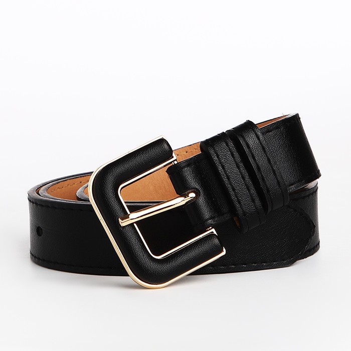

Ремень женский NoBrand 9865549 черный, 105 см