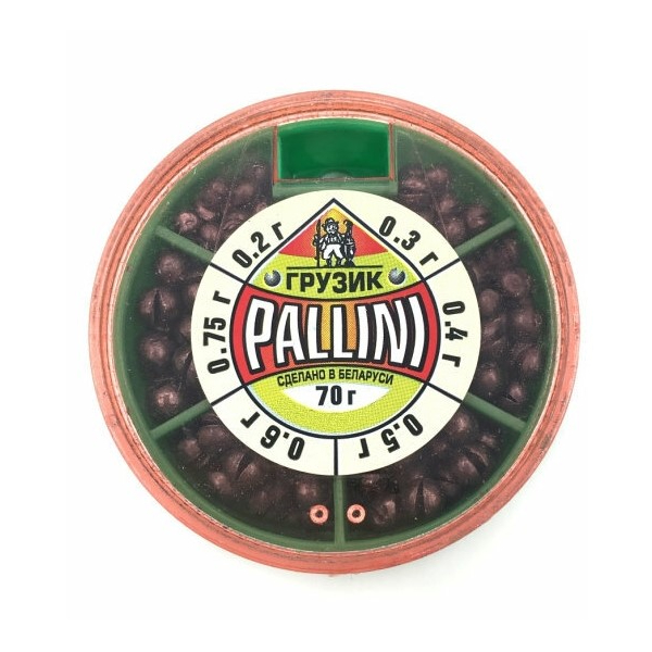 фото Грузило круглое pallini №2 70 г nobrand