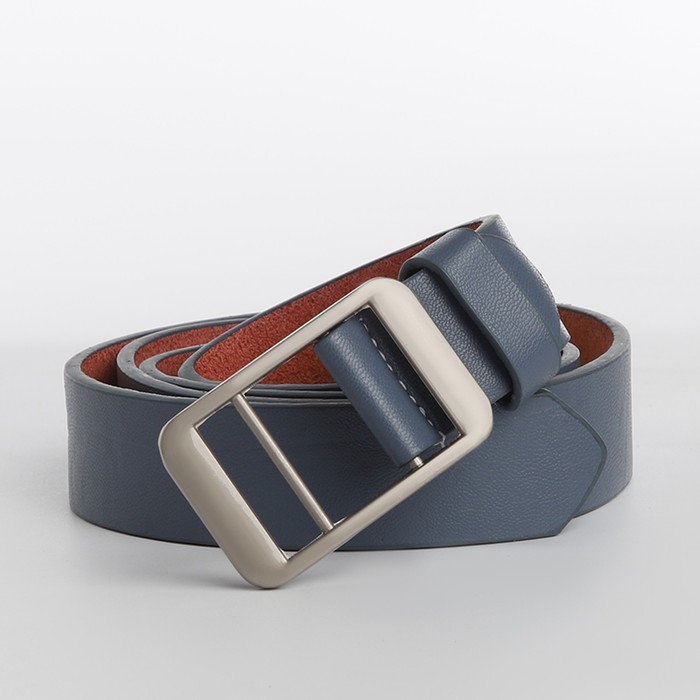 

Ремень женский NoBrand 9865640 голубой, 100 см