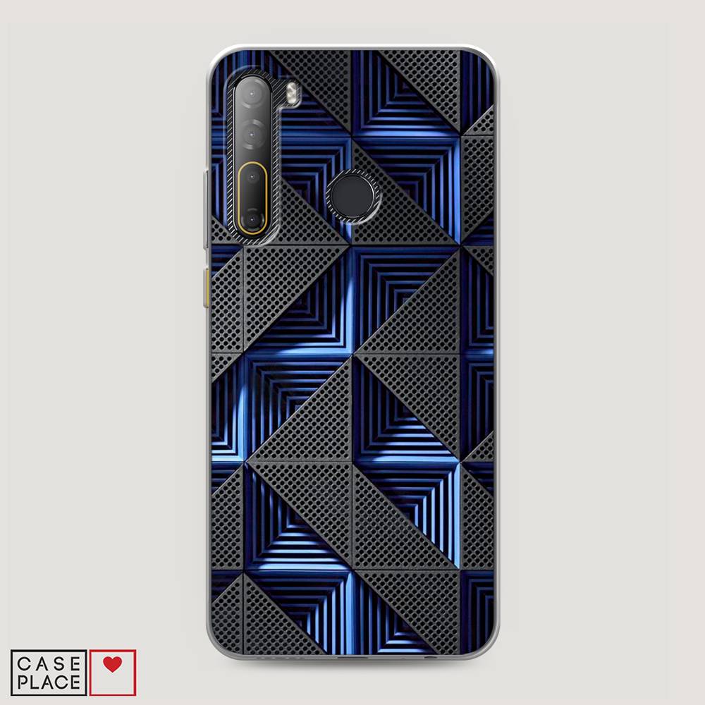 

Чехол на HTC Desire 20 Pro "IBM", Серый;синий, 102750-3
