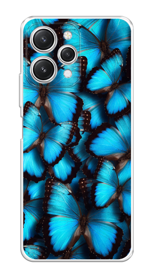 

Чехол Homey на Xiaomi Redmi 12 "Тропическая бабочка 2", Голубой;черный, 319250-1