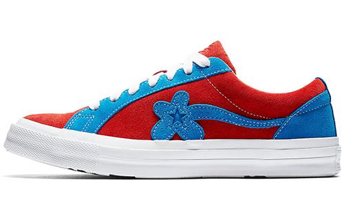 

Кеды унисекс Converse Golf le Fleur* One Star Ox красные 44.5 EU, Красный, Golf le Fleur* x Converse One Star Ox