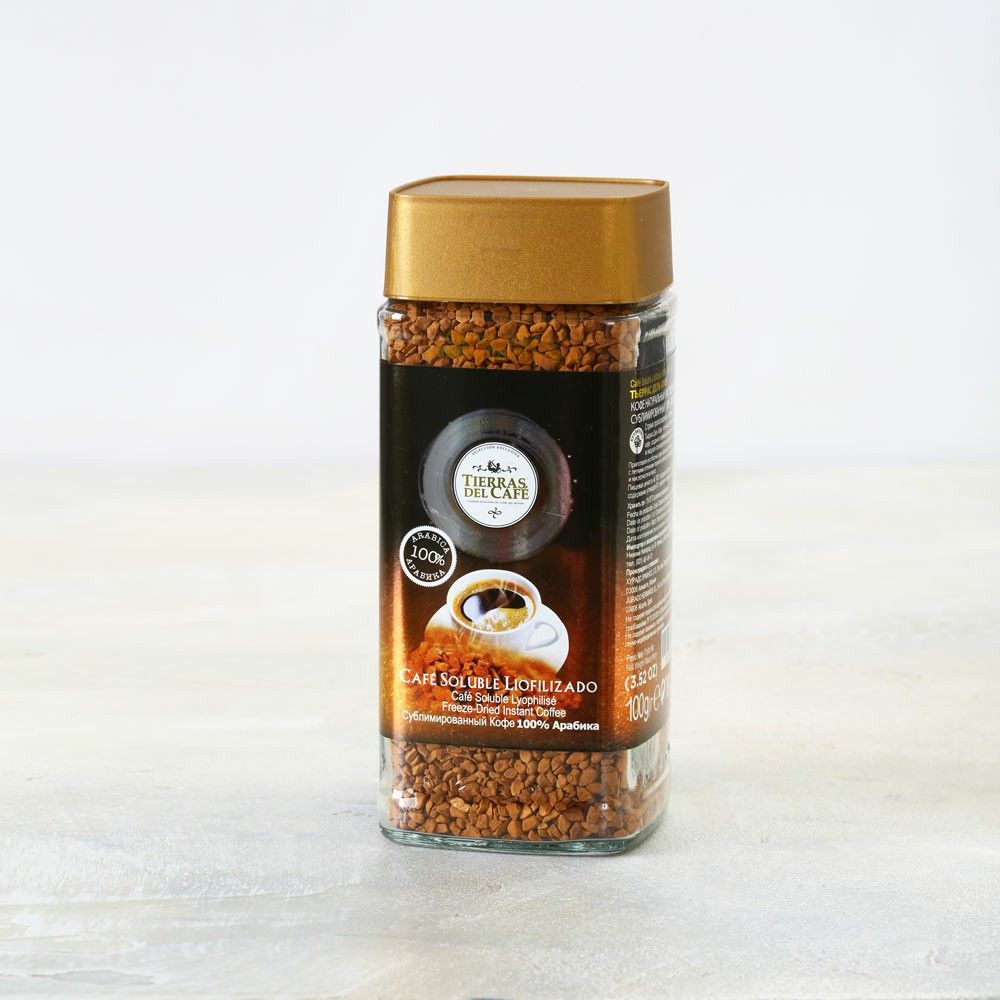 

Кофе Tierras Del Cafe Арабика растворимый 100 г