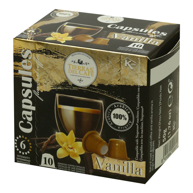 

Кофе МясновЪ Tierras Del Cafe Descaffi в капсулах 5 г х 10 шт