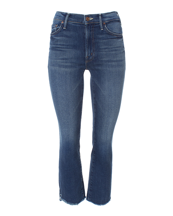 

Джинсы женские Mother of Denim 1157INSIDER CROP STEP синие 24, 1157INSIDER CROP STEP