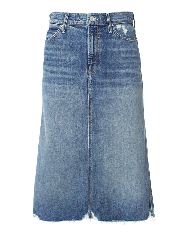 

Юбка женская Mother of Denim 9115SWOONER STRAIGHT CHEW синяя 27, 9115SWOONER STRAIGHT CHEW