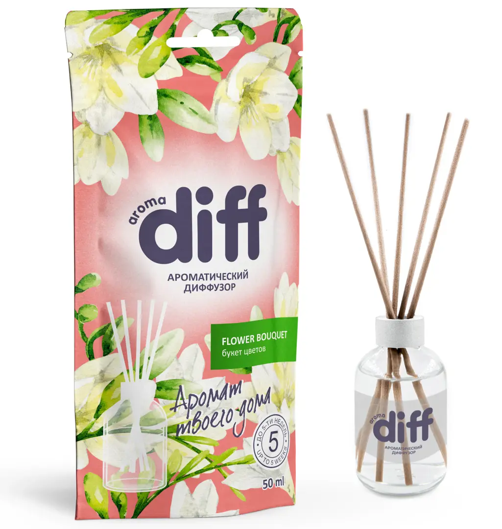 Ароматический диффузор Diff Flower Bouquet 50 мл