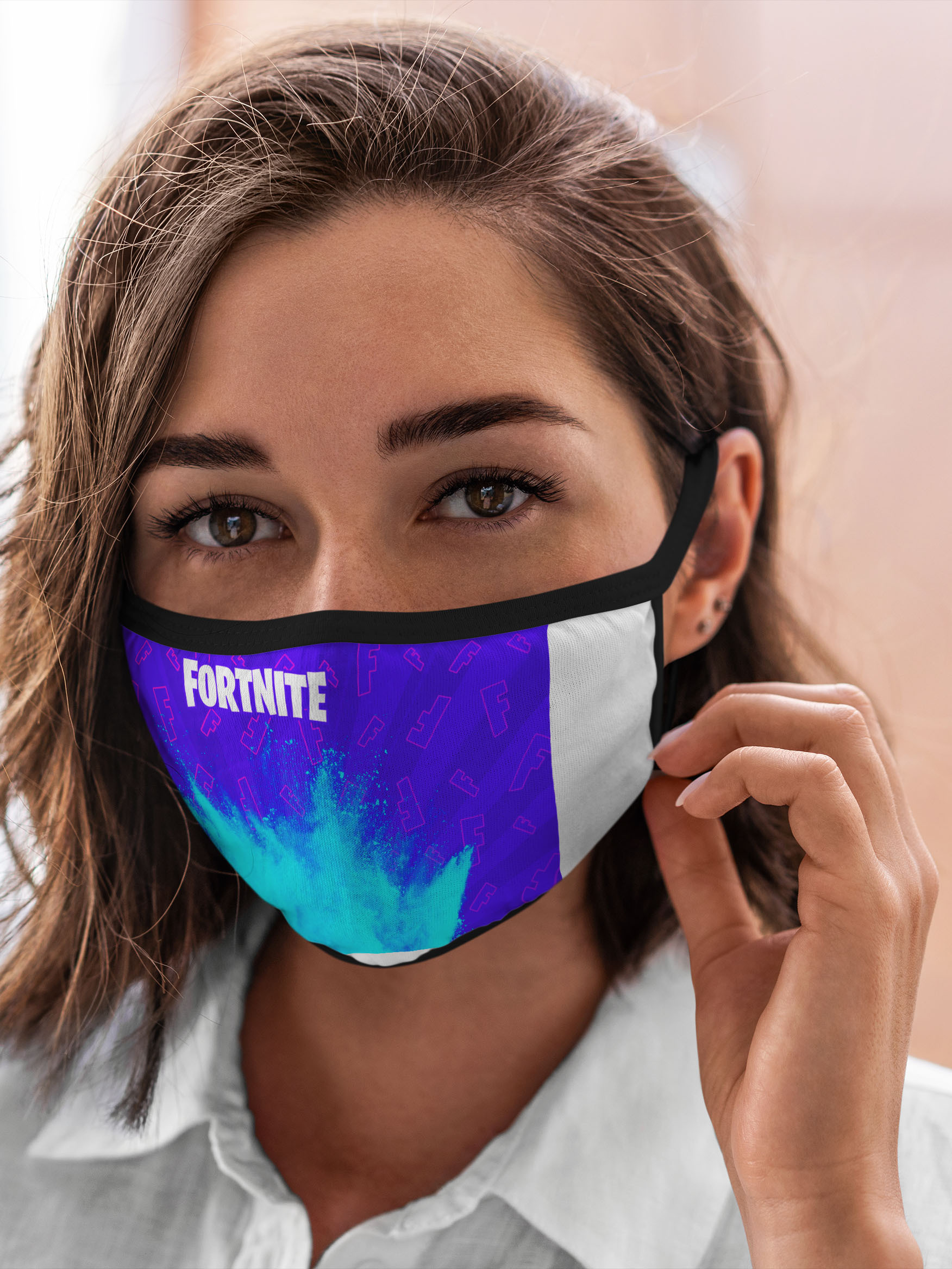 

Многоразовая маска унисекс Burnettie Fortnite Фортнайт, Разноцветный, Fortnite Фортнайт