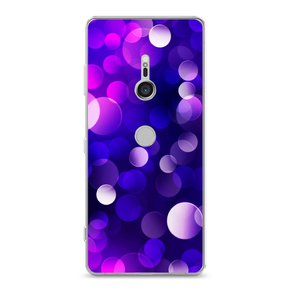 

Чехол для Sony Xperia XZ3 "Абстракция 27", Фиолетовый, 53650-3