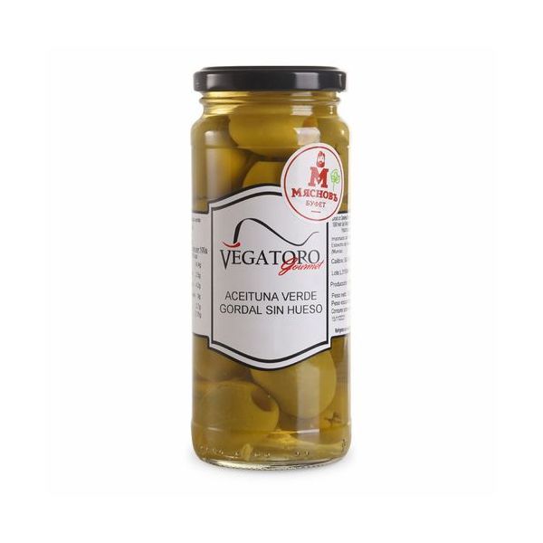 

Оливки МясновЪ БУФЕТ зеленые без косточки Гордаль 350 г