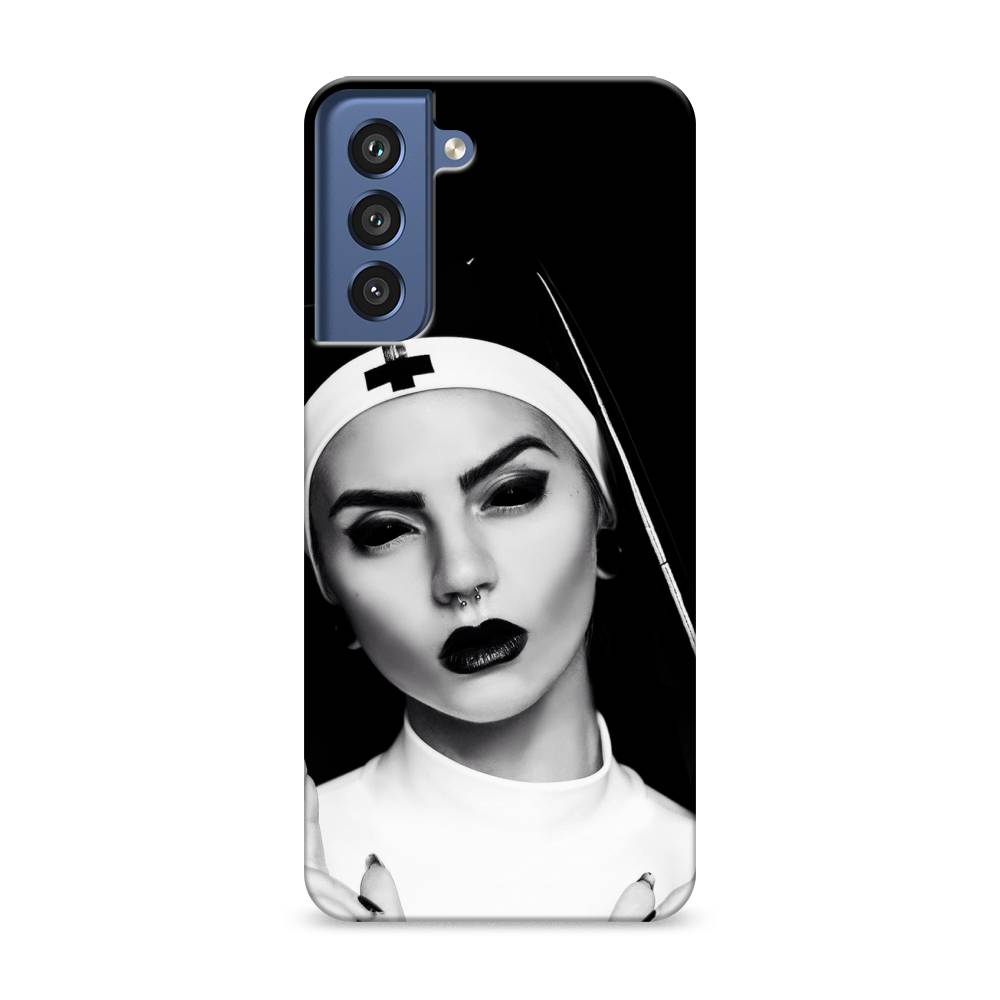 

Чехол Awog "Черная монашка" для Samsung Galaxy S21 FE 5G, 2103020-7