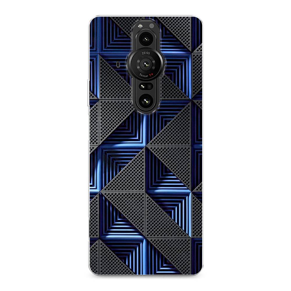 

Чехол на Sony Xperia Pro-I "IBM", Серый;синий, 55050-3