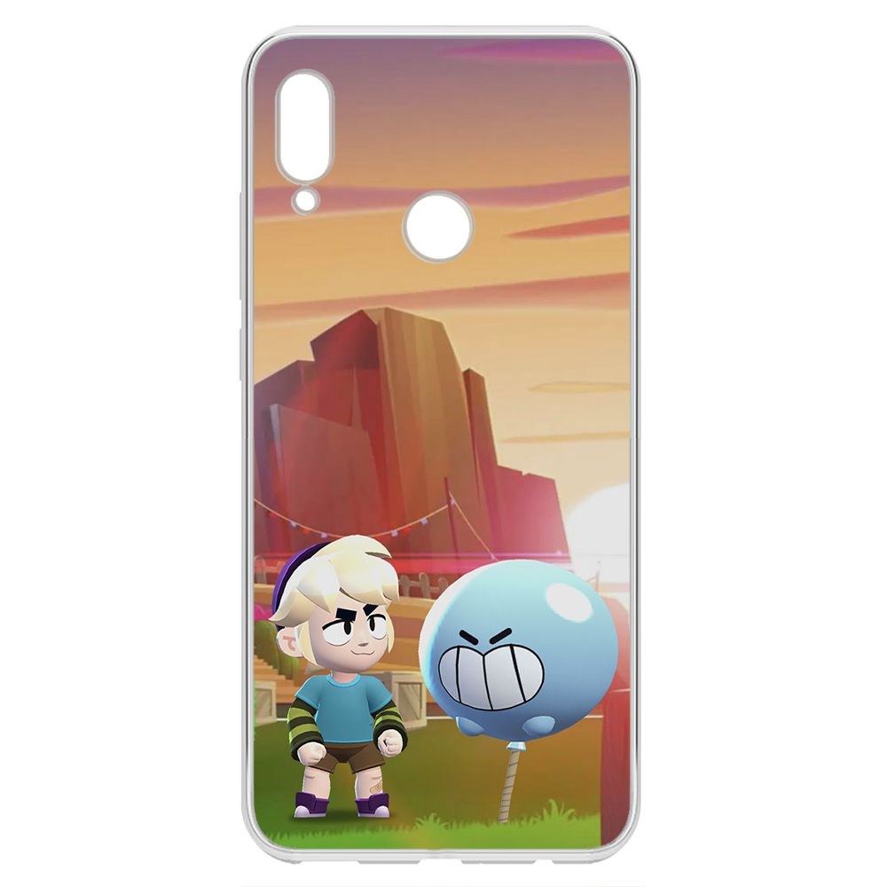 

Чехол-накладка Brawl Stars-Гас для Honor 10 Lite, Прозрачный