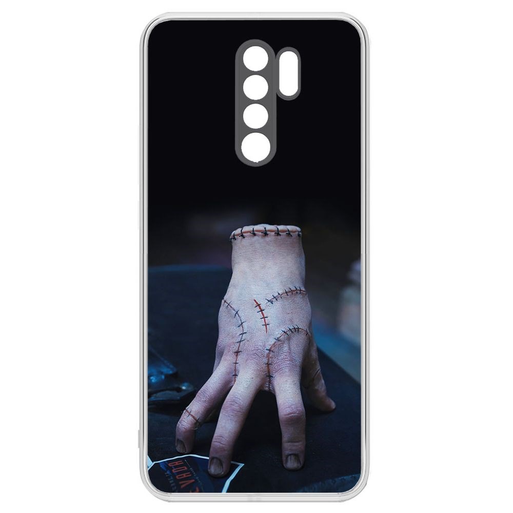 

Чехол-накладка Krutoff Clear Case Уэнсдей Аддамс - Вещь для Xiaomi Redmi 9, Прозрачный