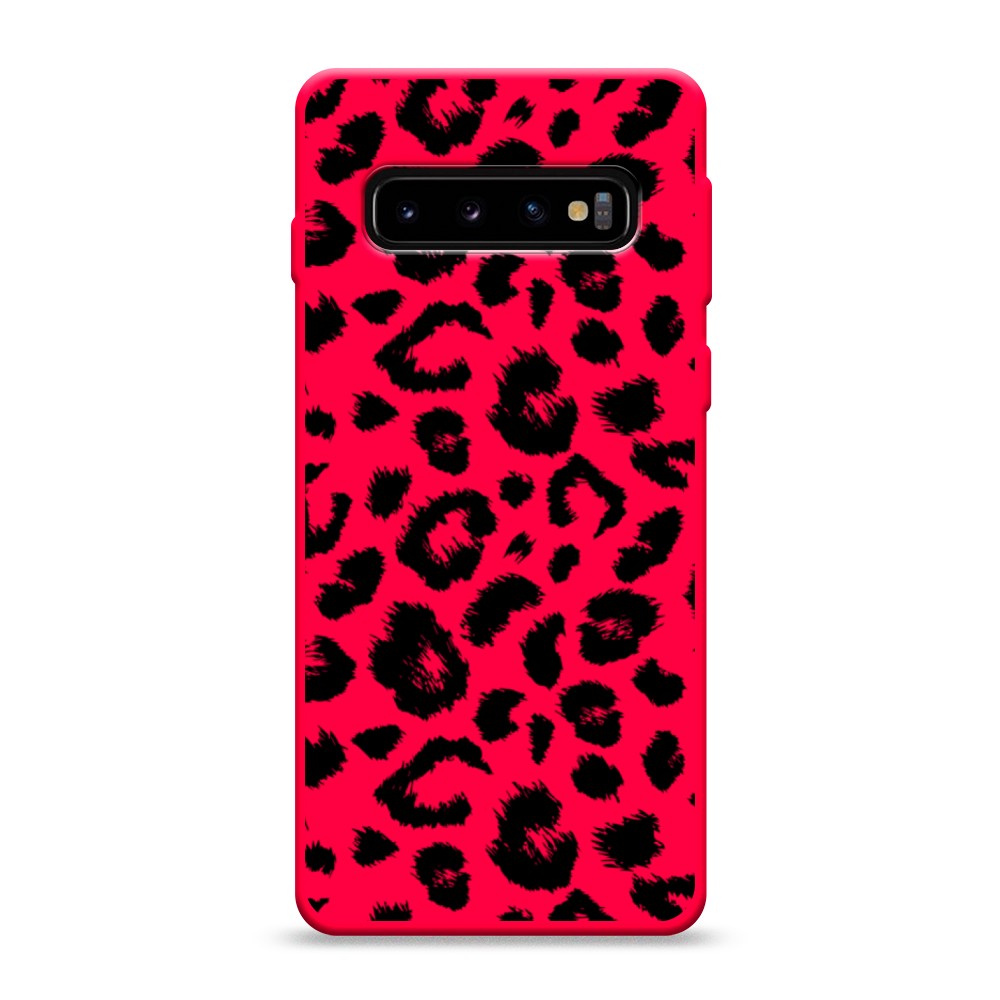 

Чехол Awog на Samsung Galaxy S10 "Окрас леопарда фон", Разноцветный, 27053-1