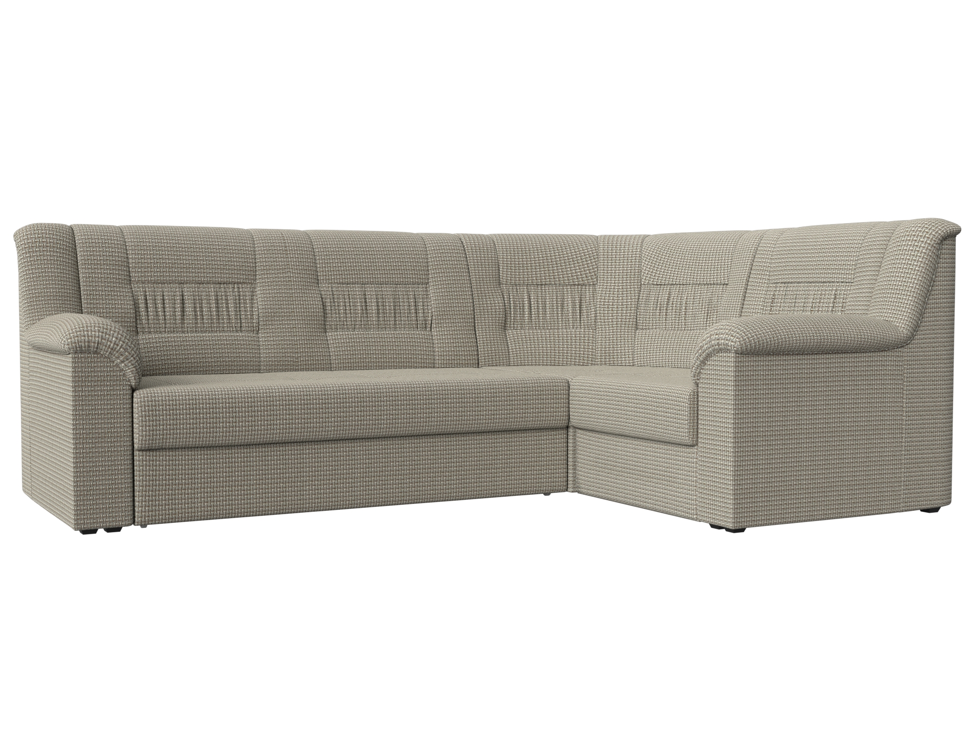 

Угловой диван Карелия правый рогожка корфу 02, Угловой диван Карелия правый угол