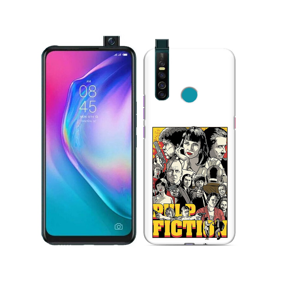

Чехол MyPads Tocco для Tecno Camon 15 Pro комикс картинка, Прозрачный, Tocco