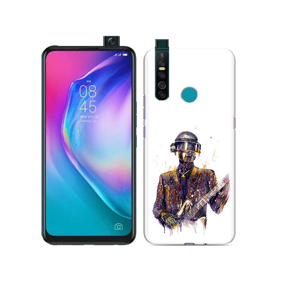 

Чехол MyPads Tocco для Tecno Camon 15 Pro космо-гитарист, Прозрачный, Tocco