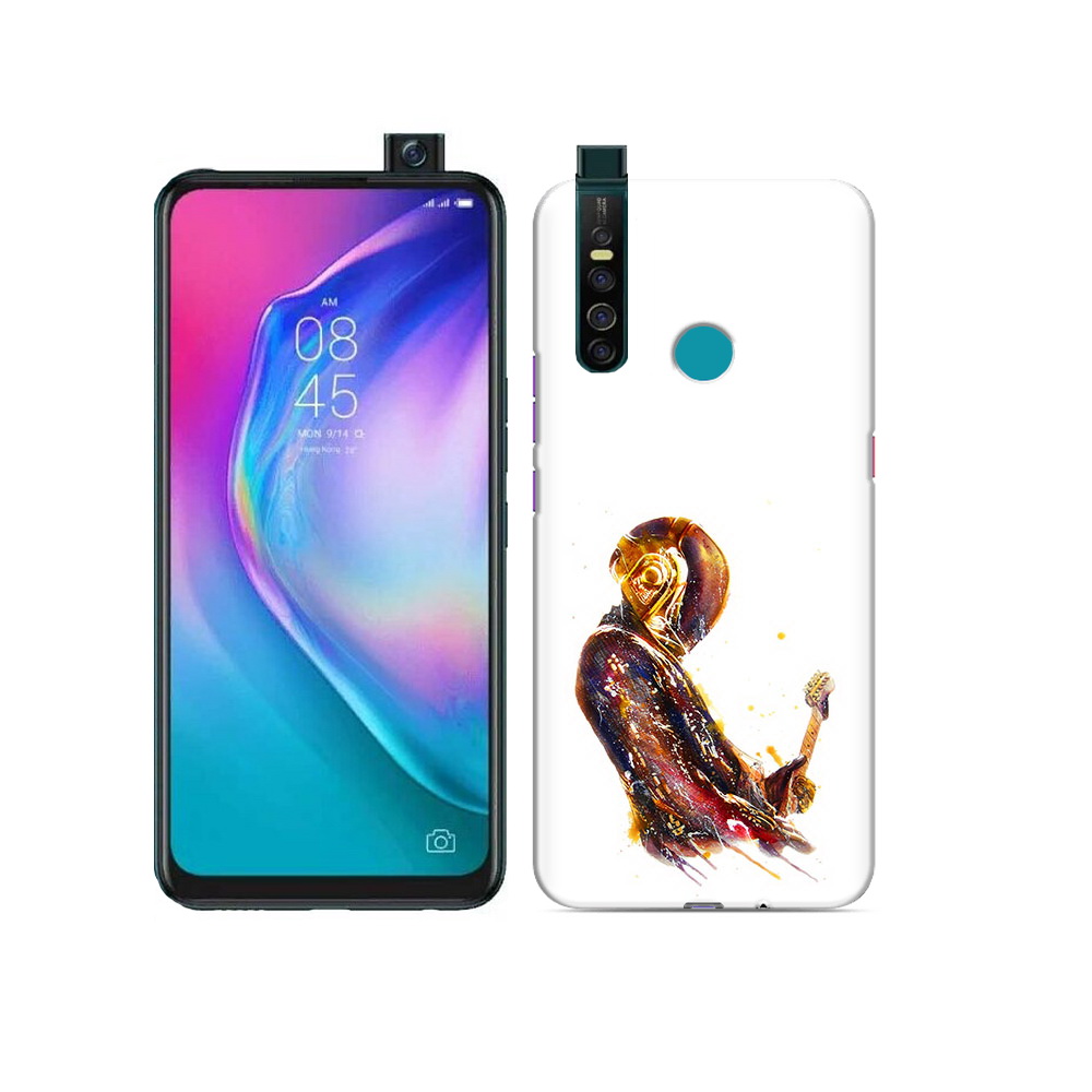 

Чехол MyPads Tocco для Tecno Camon 15 Pro космо-музыкант, Прозрачный, Tocco