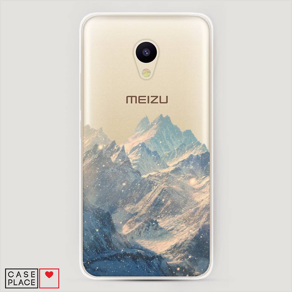 

Чехол Awog на Meizu M5c "Горы арт 2", Серый, 72350-10