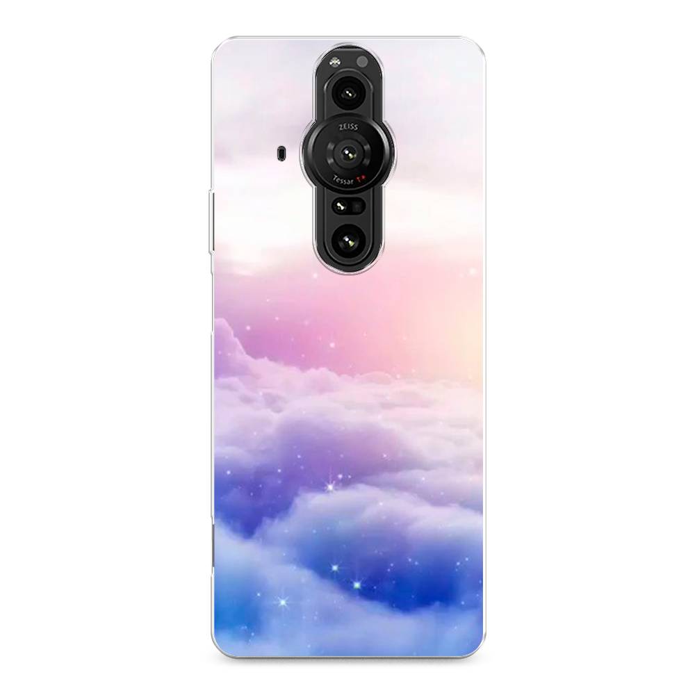 

Чехол на Sony Xperia Pro-I "Небеса", Голубой;белый;розовый, 55050-2