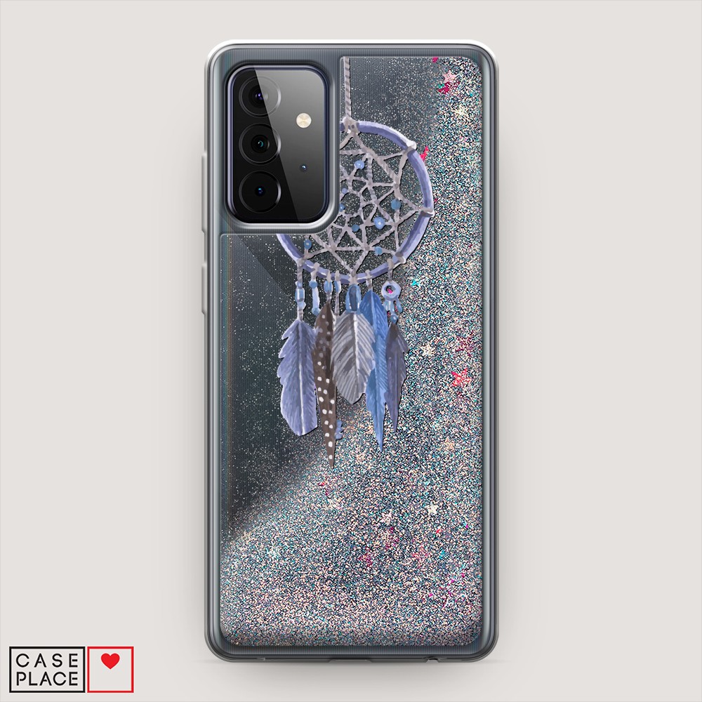 

Чехол Awog на Samsung Galaxy A72 / Самсунг A72 "Синий ловец снов акварель", Разноцветный, 2101991-1