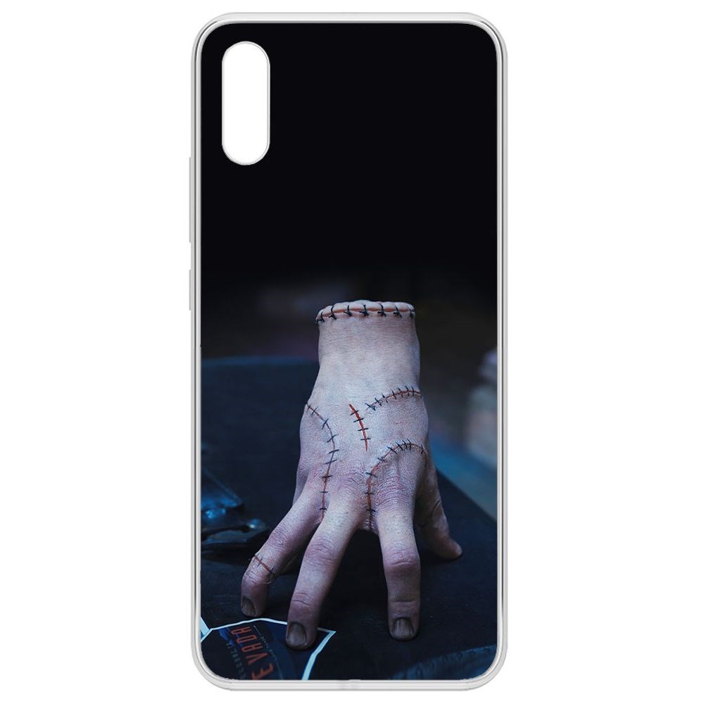 

Чехол-накладка Krutoff Clear Case Уэнсдей Аддамс - Вещь для Xiaomi Redmi 9A, Прозрачный