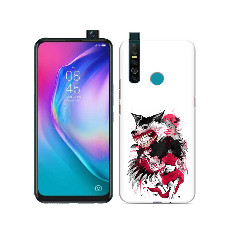 

Чехол MyPads Tocco для Tecno Camon 15 Pro красная шапочка, Прозрачный, Tocco