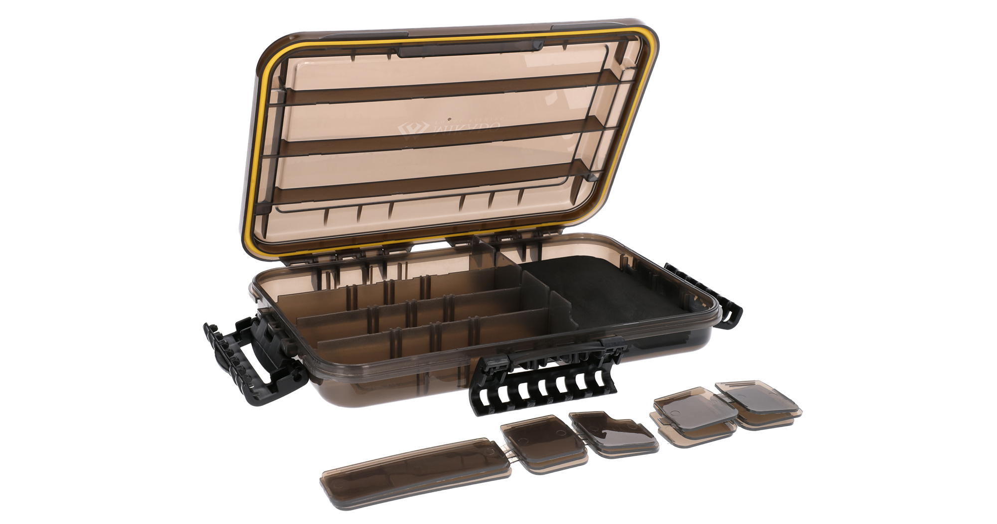 

Коробка односторонняя EVA Mikado UACH-B1861-M (27 х 17 х 4,5 см) водонепроницаемая, Коричневый;черный, UACH-B1861-M