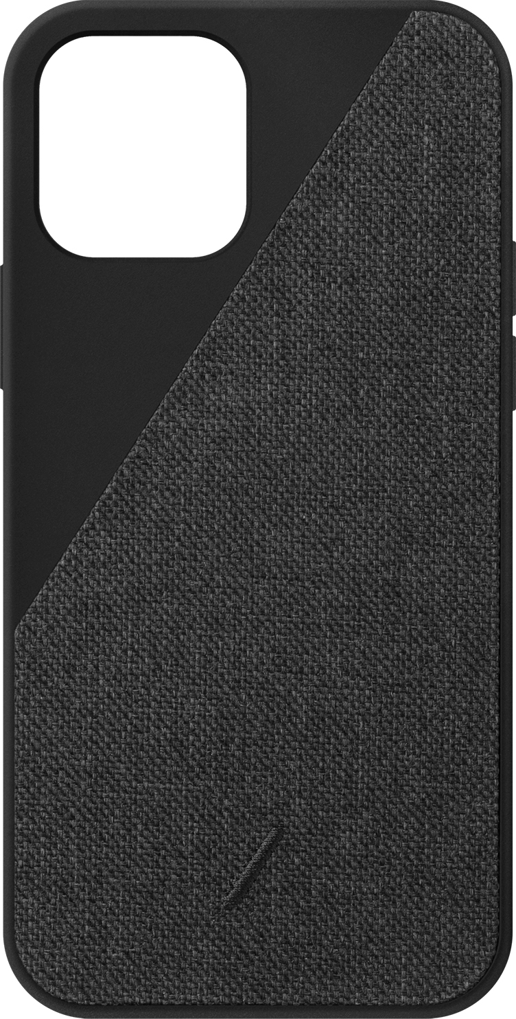 фото Чехол native union clic canvas (ccav-blk-np20m) для iphone 12/12 pro (black)